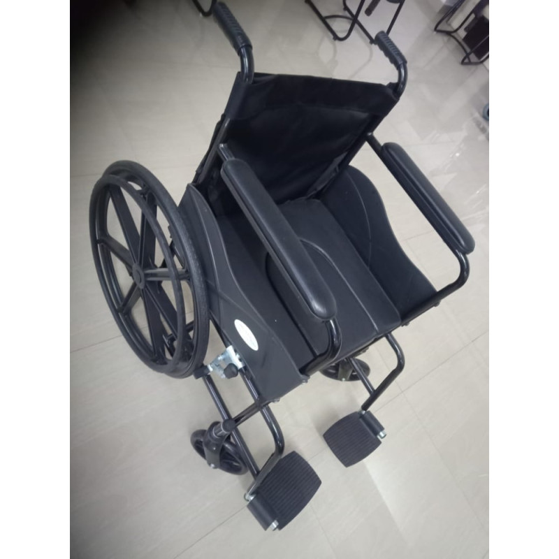 Mobility Wheelchair commode wheelchair u-cut single sheet
