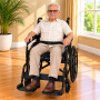 Mobility Wheelchair commode wheelchair u-cut single sheet